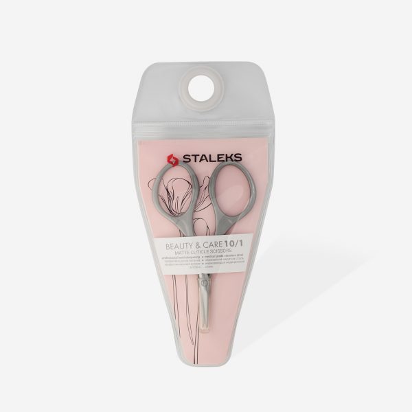 Matte cuticle scissors Staleks Beauty & Care 10 Type 1 - Image 4