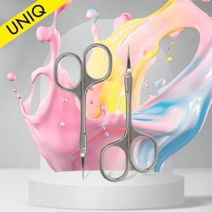 Professional cuticle scissors Staleks pro “Asymmetric” Uniq 20 Type 4